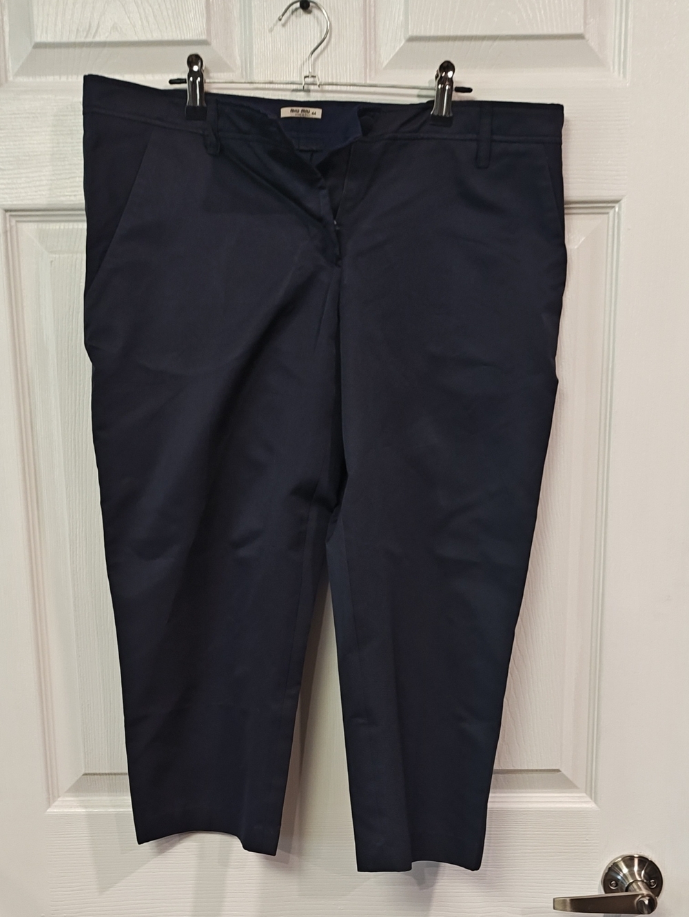Miu Miu Navy Capris